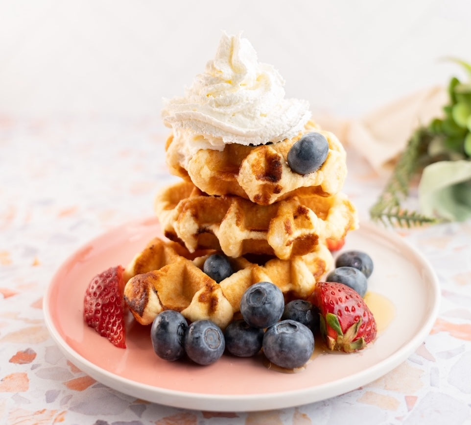Vegan Vanilla Waffles – The Vegan Knife, LLC