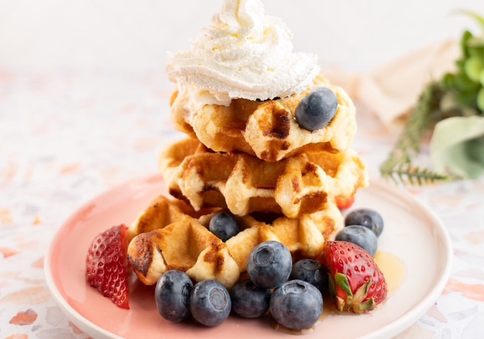 Vegan Vanilla Waffles