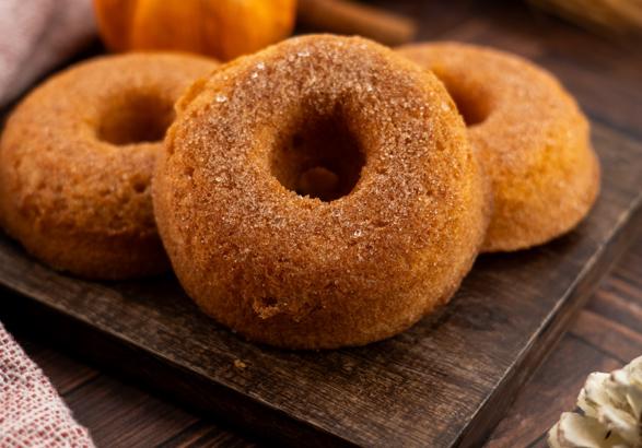 Vegan pumpkin donut recipe