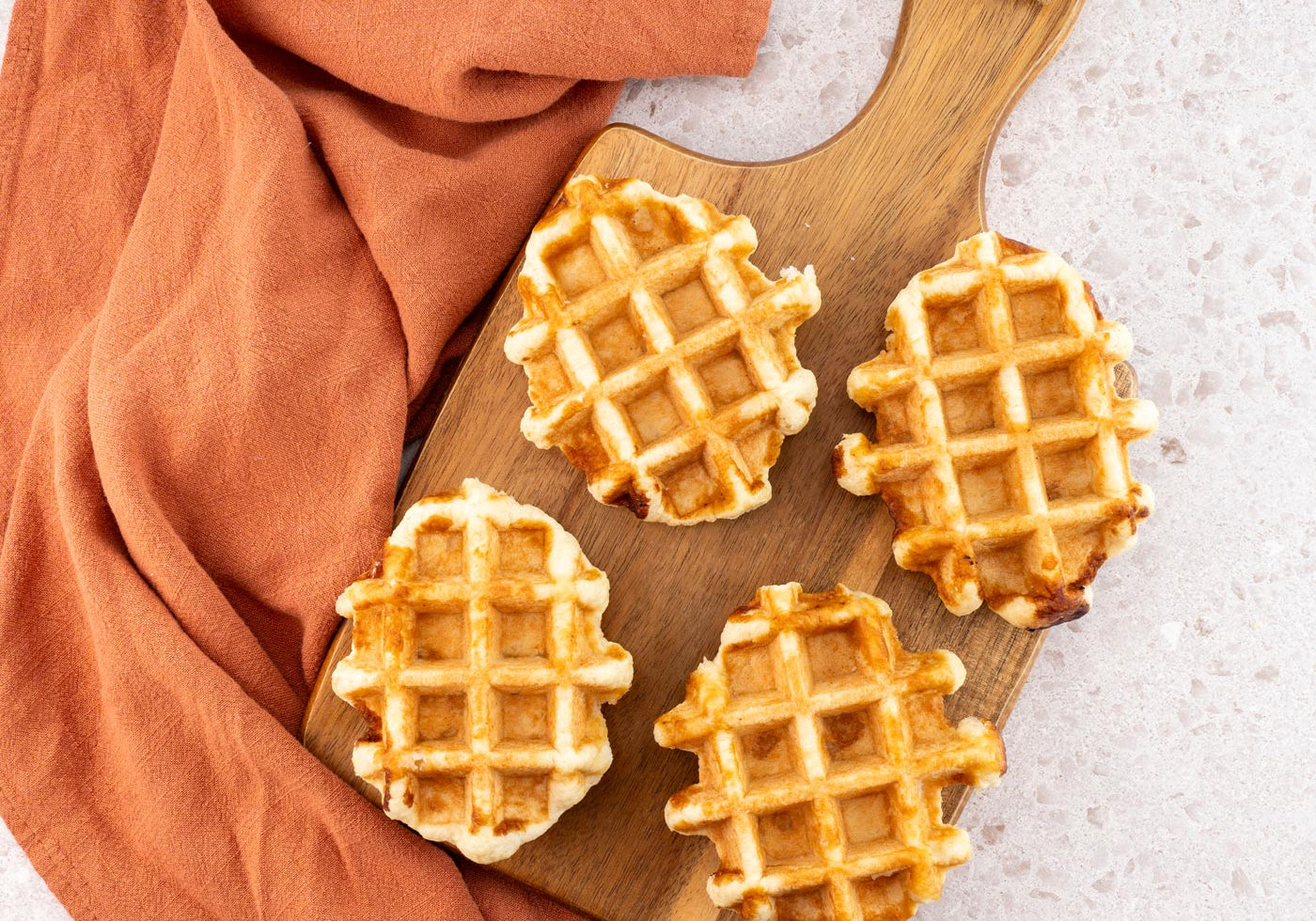 The Vegan Knife Pumpkin Waffles - The Vegan Knife