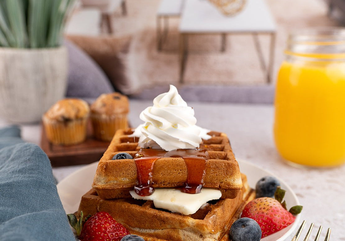 Easy Gluten Free and Vegan Waffles! - The Vegan Knife