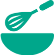 The Vegan Knife Easy to Bake Icon