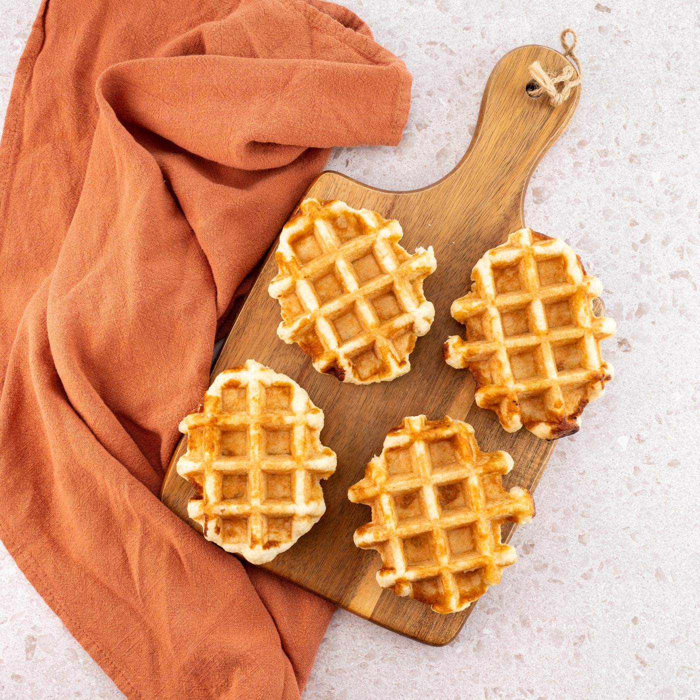 The Vegan Knife Pumpkin Waffles - The Vegan Knife
