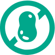The Vegan Knife Allergy-Friendly Icon