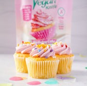 The Vegan Knife Gluten Free & Vegan Birthday Cake Mix - 4 pk. - The Vegan Knife